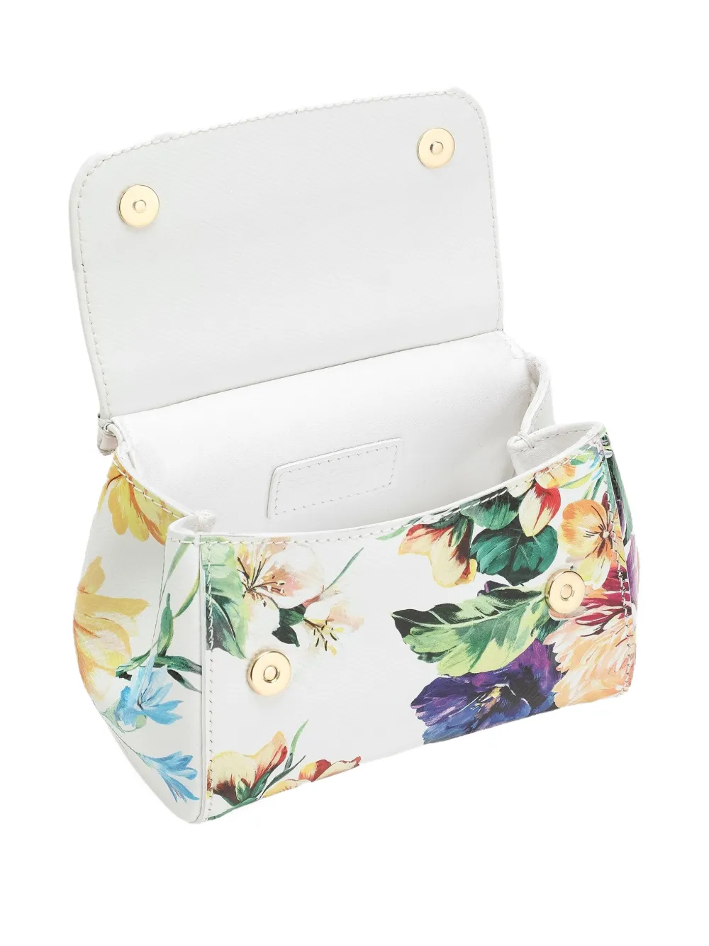 Dolce & Gabbana Kids Sicily shopper Wit