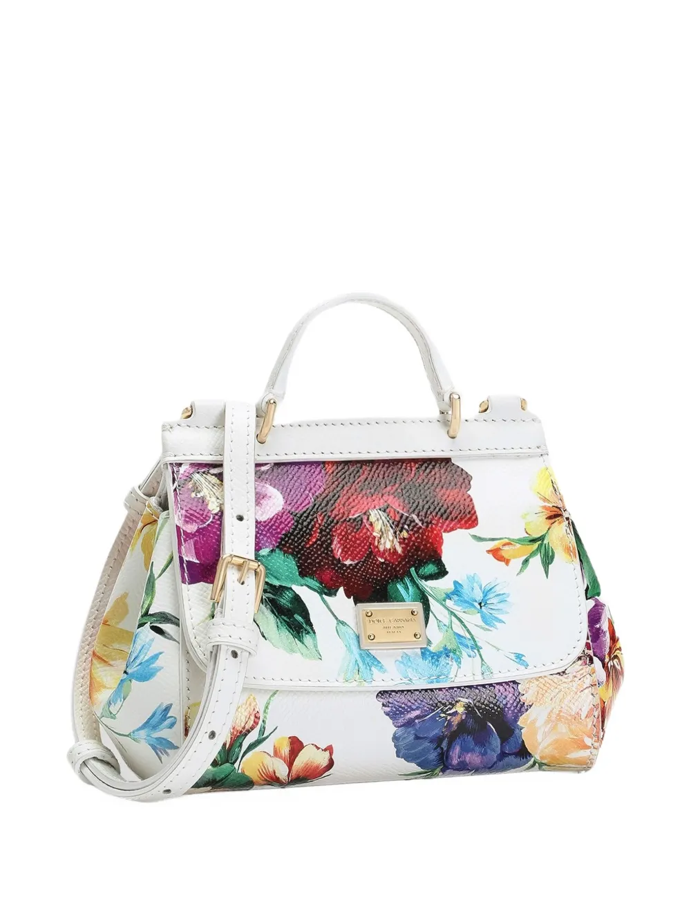 Dolce & Gabbana Kids Sicily shopper Wit