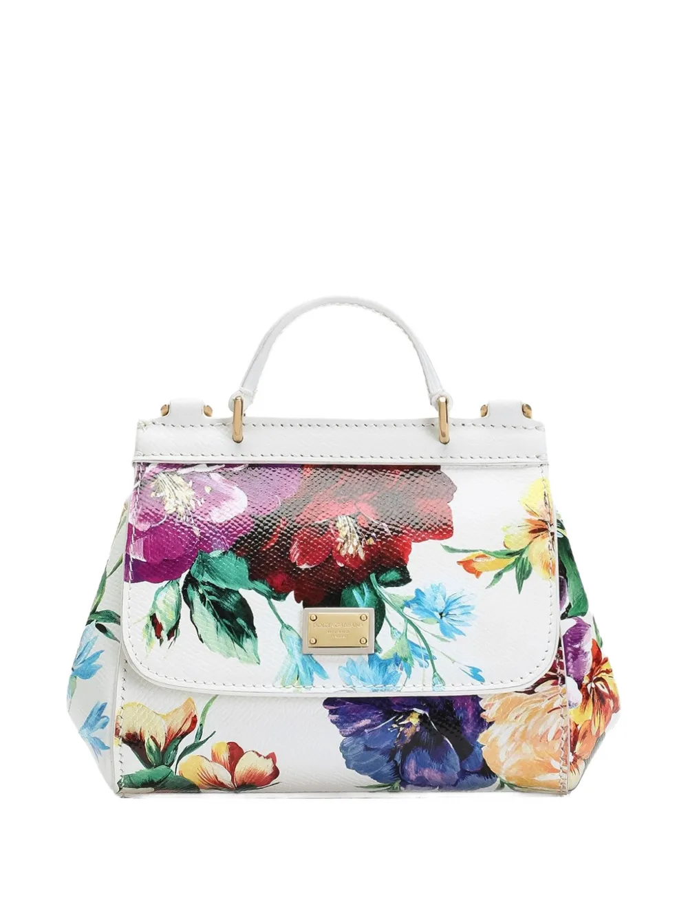 Dolce & Gabbana Kids Sicily shopper Wit