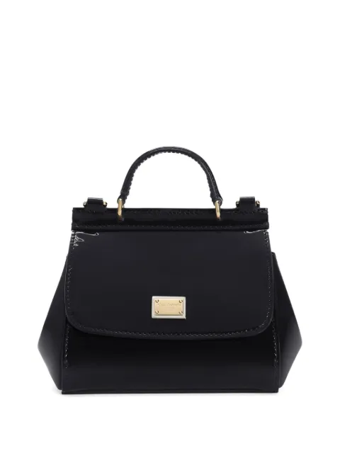 Dolce & Gabbana Kids Mini-Tasche aus Leder