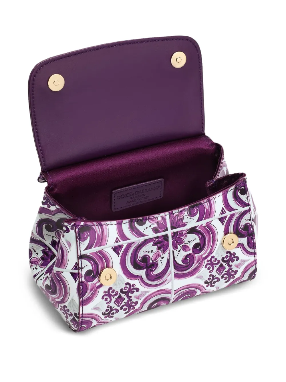 Dolce & Gabbana Maiolica-print Shoulder Bag