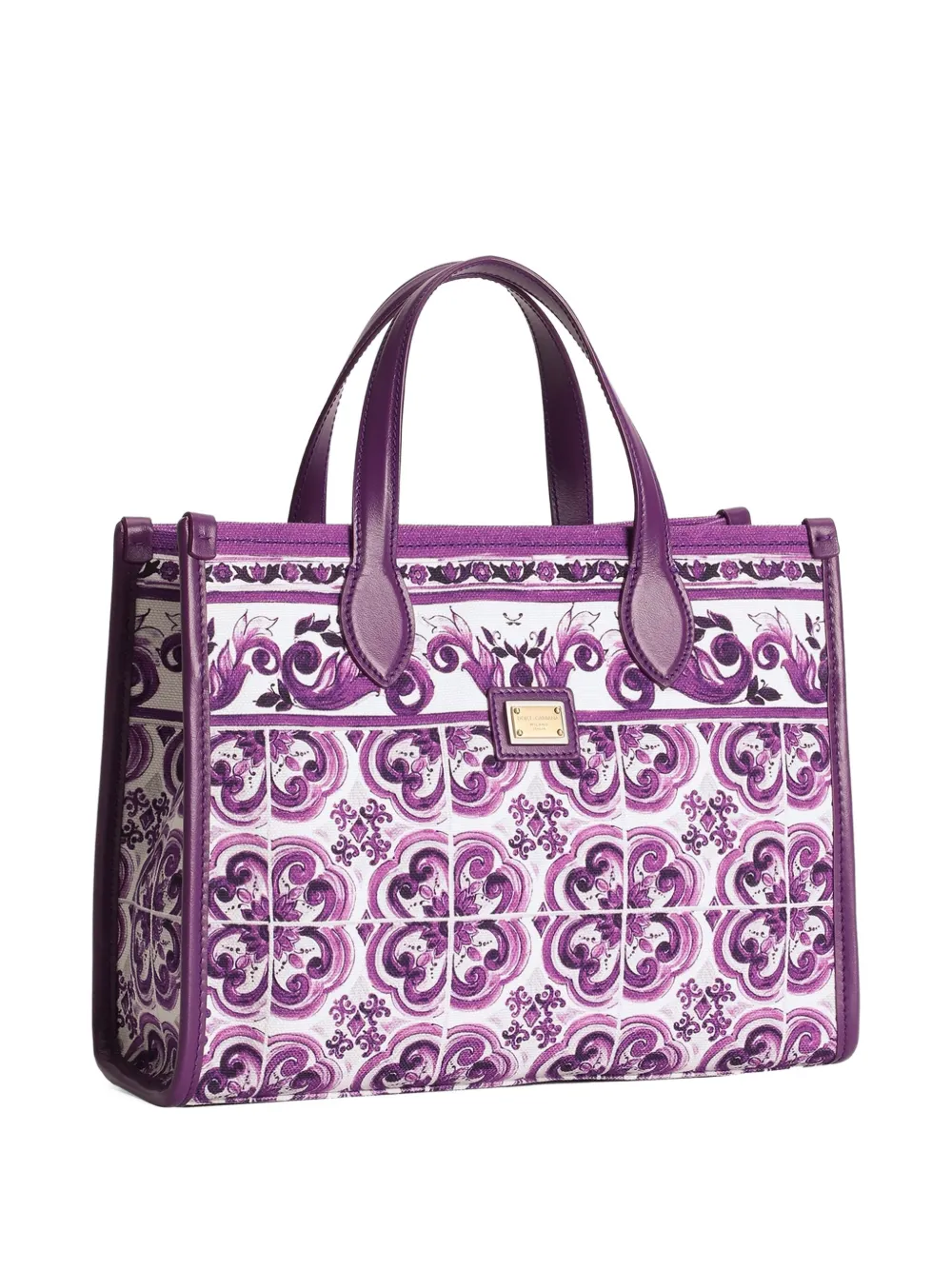 Dolce & Gabbana Maiolica-print Shoulder Bag