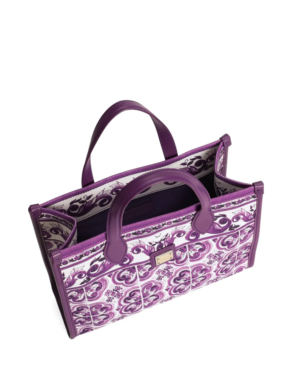 Dolce & Gabbana Maiolica-print Shoulder Bag