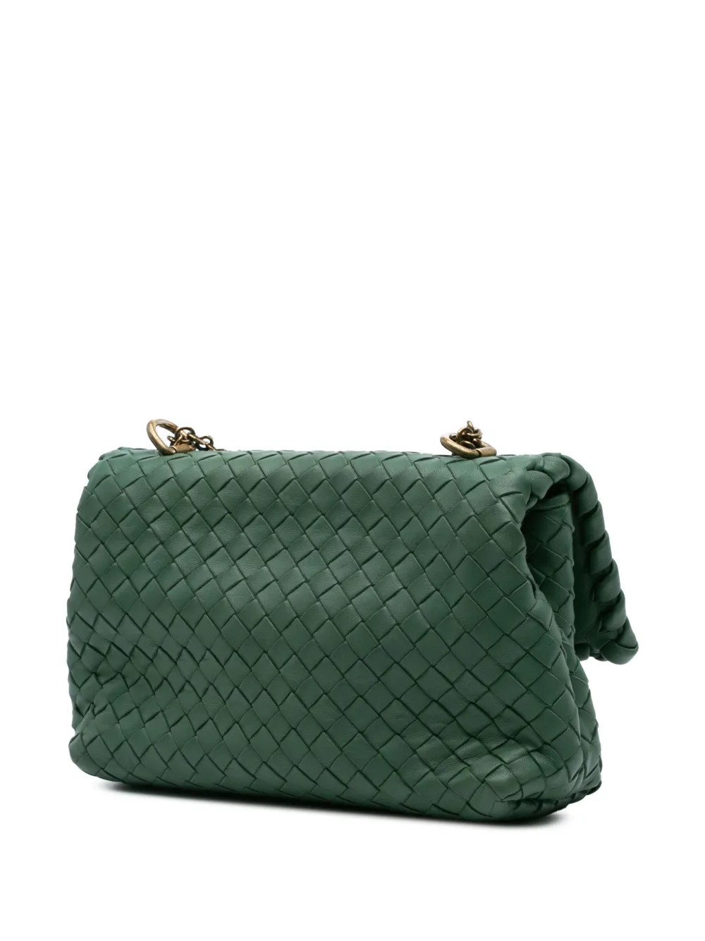 Bottega Veneta Pre-Owned 2012-2024 Baby Nappa Intrecciato Olimpia crossbody bag | Pre-Owned | Image 2