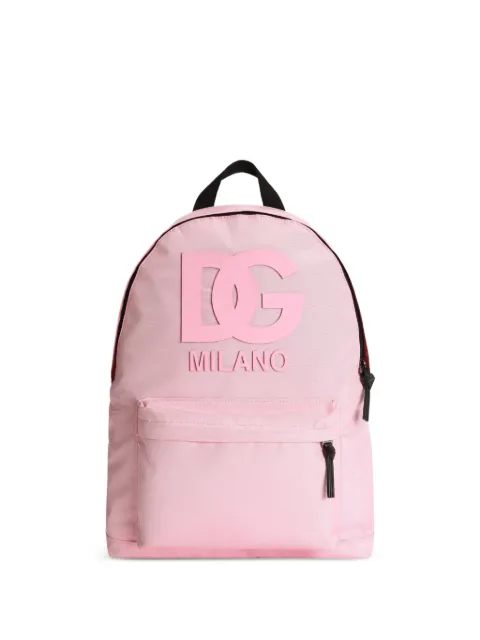 Dolce & Gabbana Kids logo-embossed backpack
