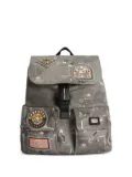 Dolce & Gabbana Kids printed patch-detail backpack - Grey