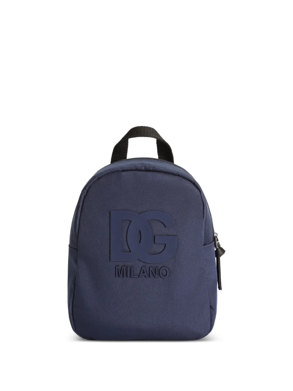 Dolce & Gabbana Kids logo-embossed backpack | Blue | Image 1