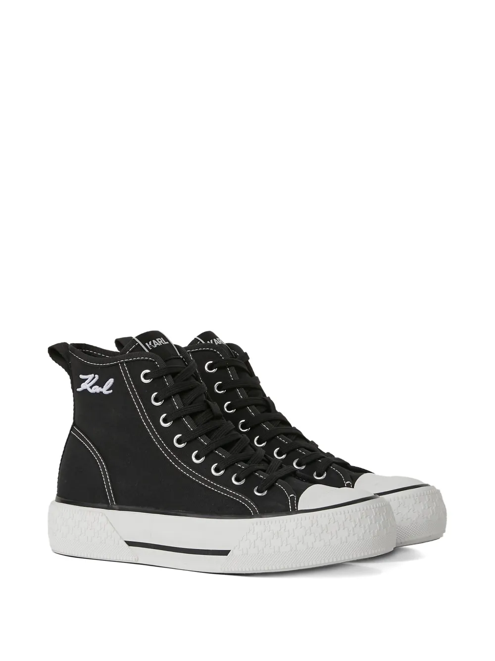 Karl Lagerfeld Kampus Max sneakers - Zwart