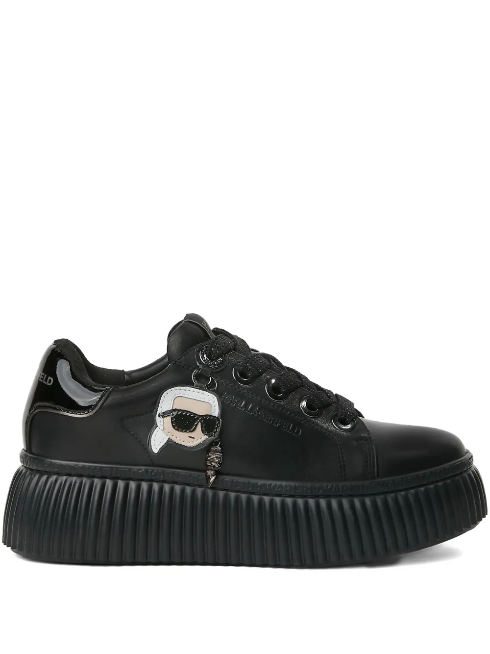 Karl Lagerfeld tenis Krepper Twin | negro | Image 1