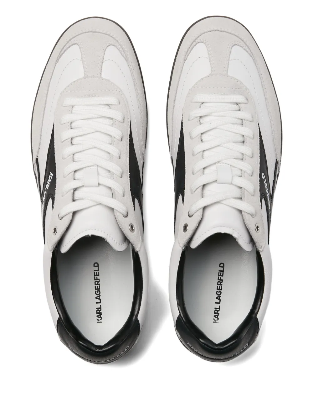 Karl Lagerfeld Jeans Sneakers met logoprint Wit