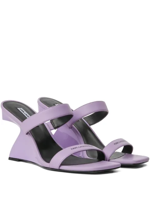 Karl Lagerfeld Jeans waverly double strap sandals
