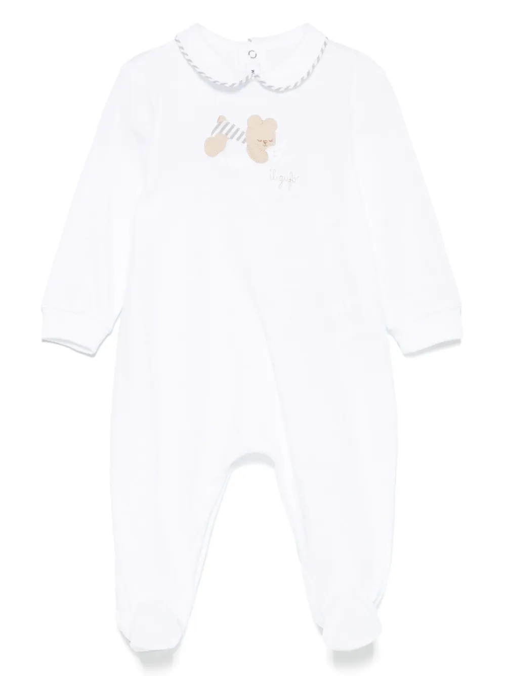 Il Gufo pijama de algodón | blanco | Image 1