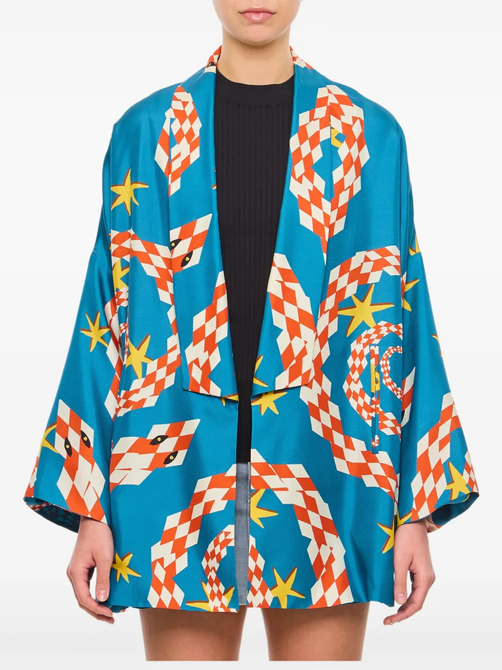 Alberto Biani silk dress | Blue | Image 1