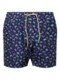 MC2 Saint Barth graphic-print swim shorts - Blue