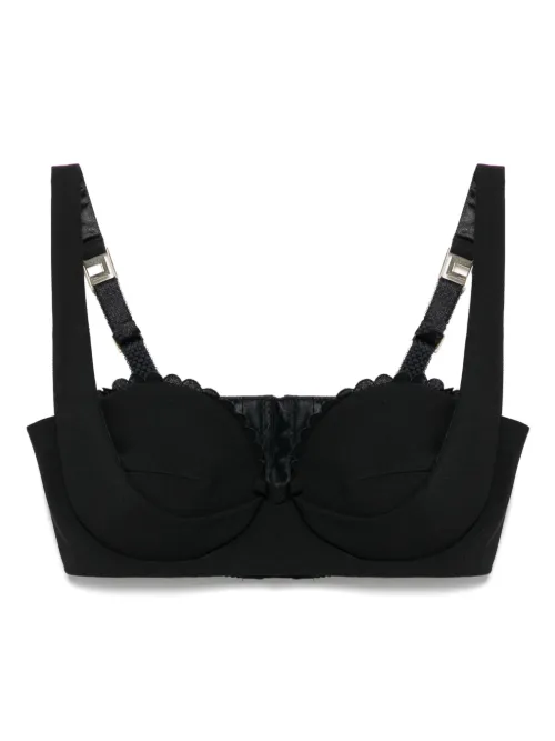 Brassière à festons brodés - Elisabetta Franchi - Modalova