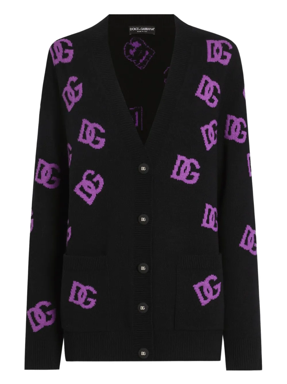 Dolce & Gabbana Vest met logopatroon Zwart