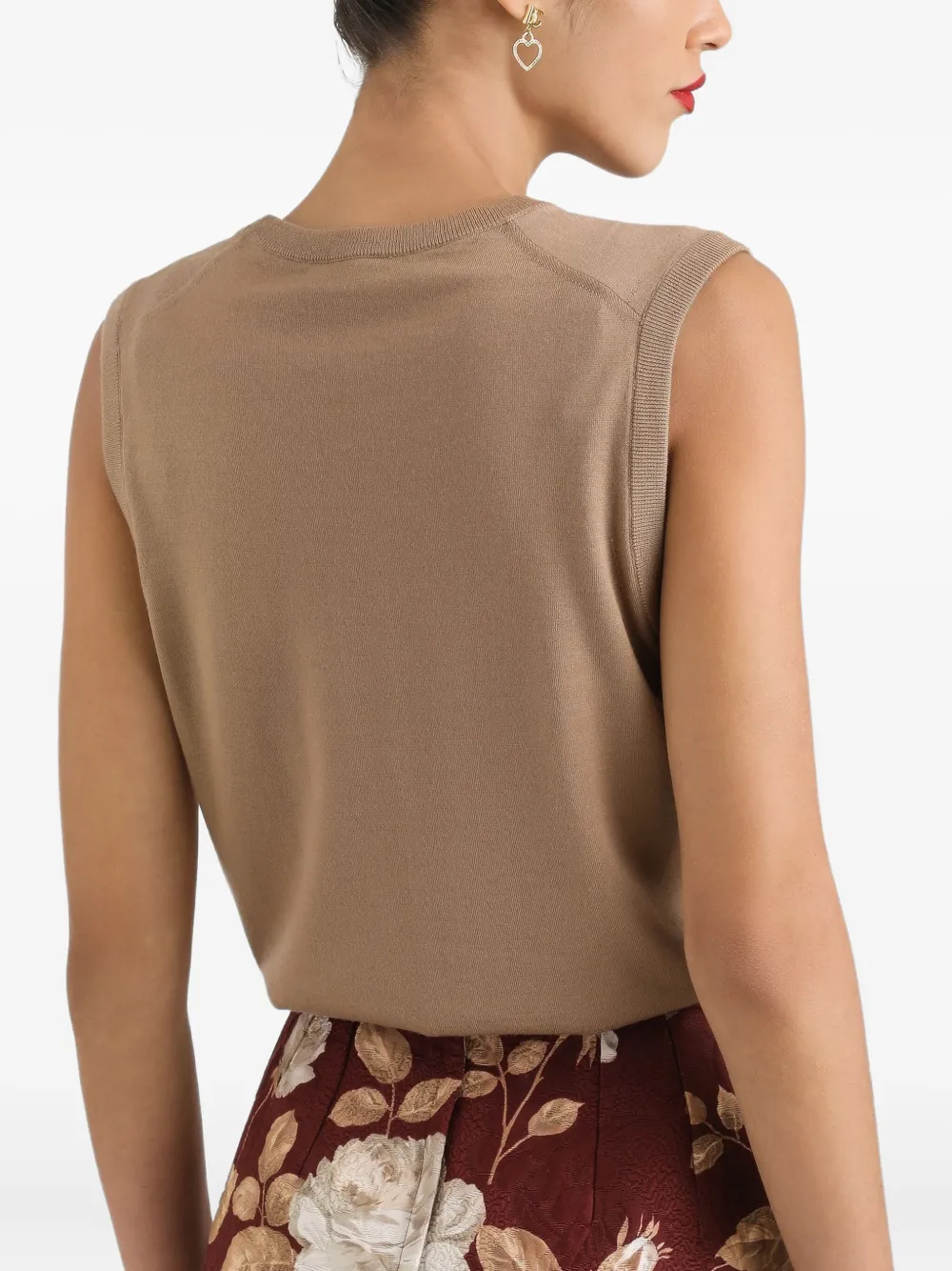 Dolce & Gabbana Pullover In Cashmere In Neutral