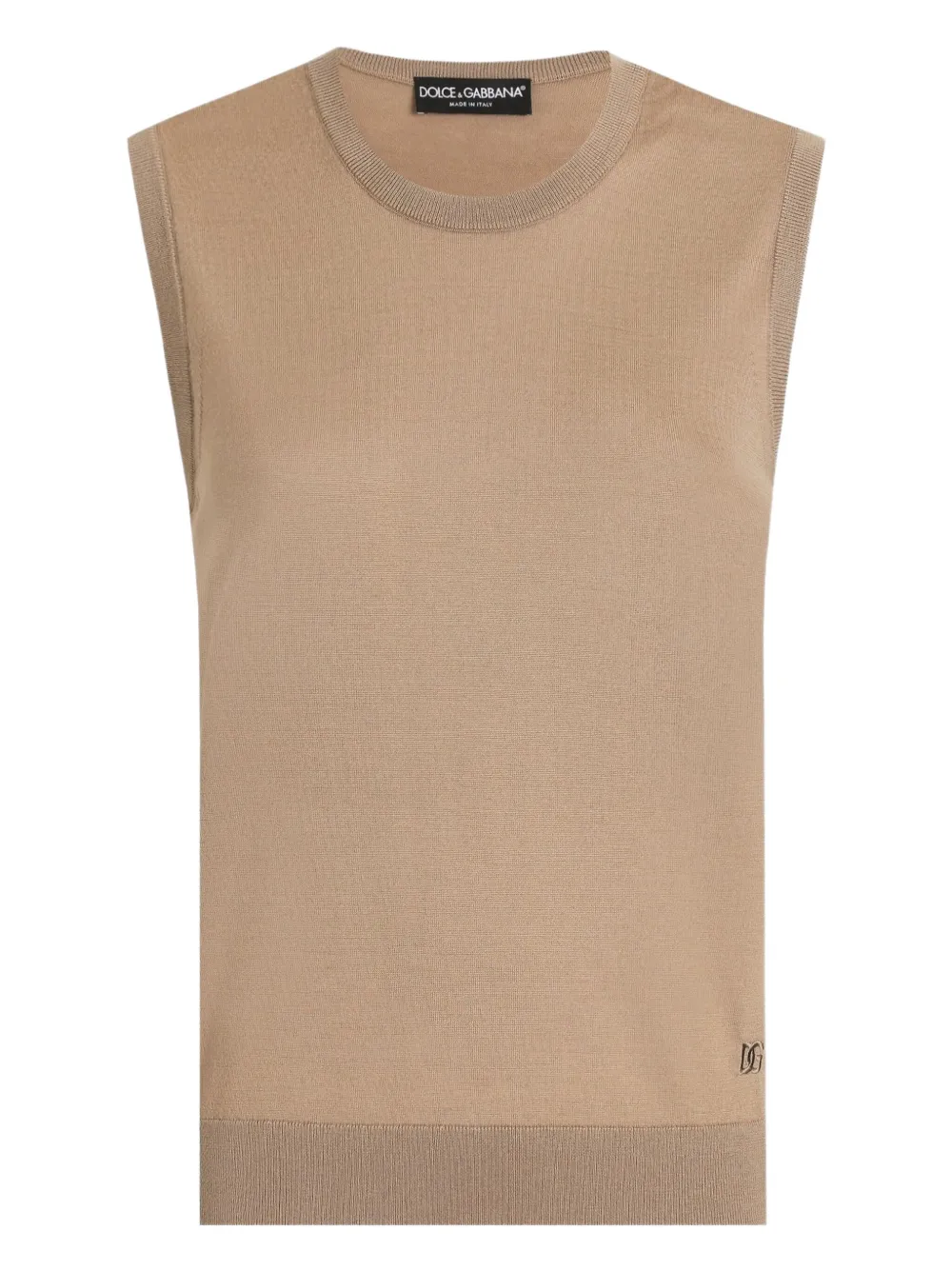 Dolce & Gabbana Pullover In Cashmere In Neutral