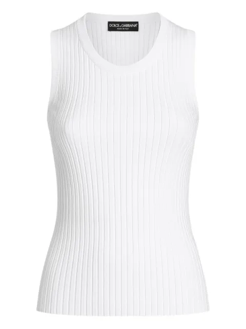 Dolce & Gabbana ribbed top 