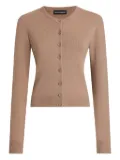 Dolce & Gabbana button-front cashmere cardigan - Brown
