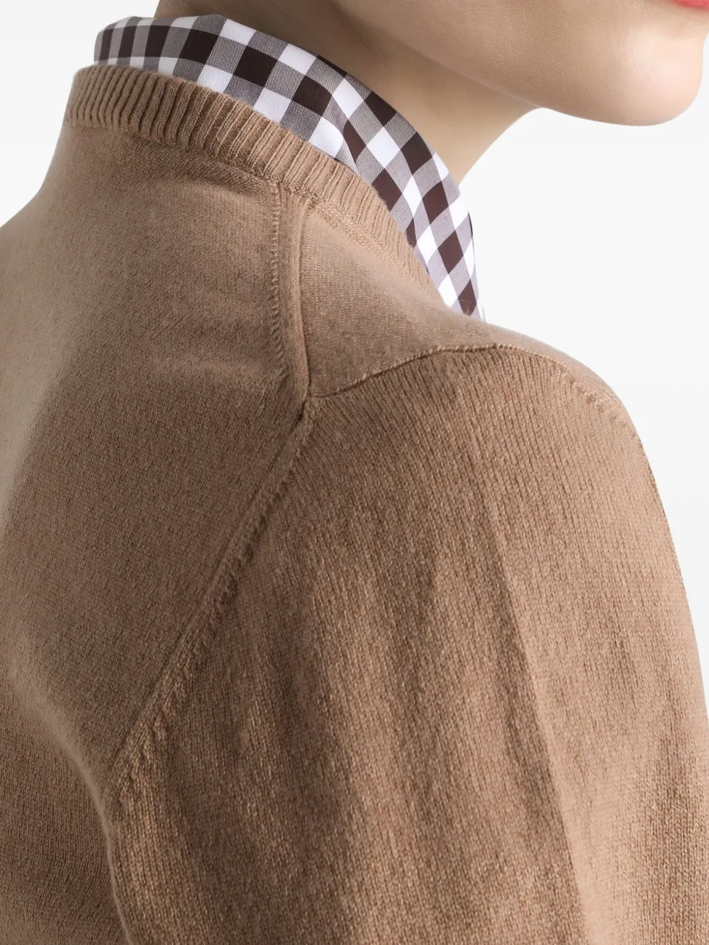 Dolce & Gabbana Kasjmier vest Bruin