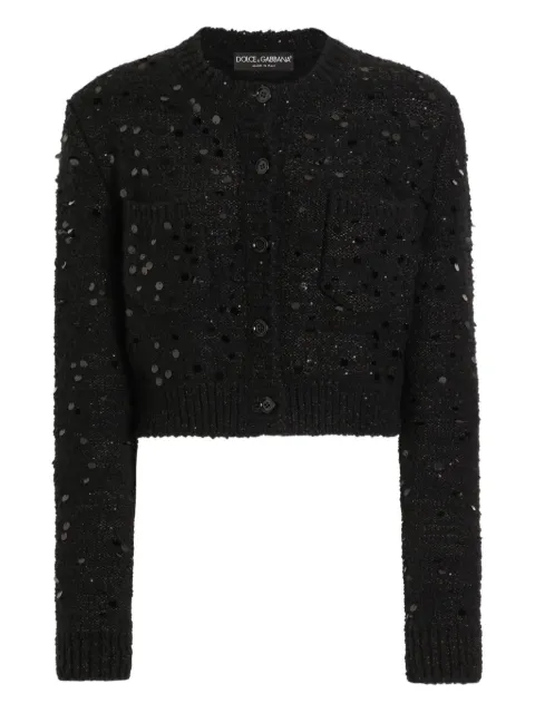 Dolce & Gabbana sequin-embellished cardigan