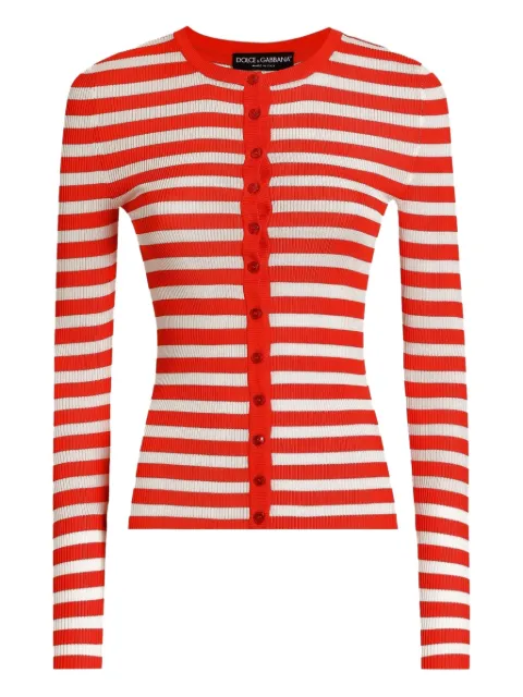Dolce & Gabbana striped cardigan