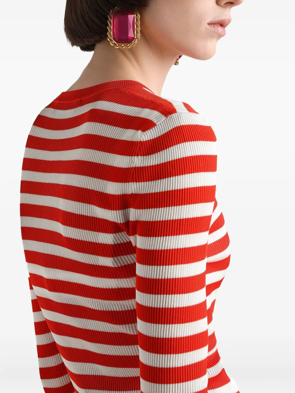 Dolce & Gabbana Gestreept vest Rood