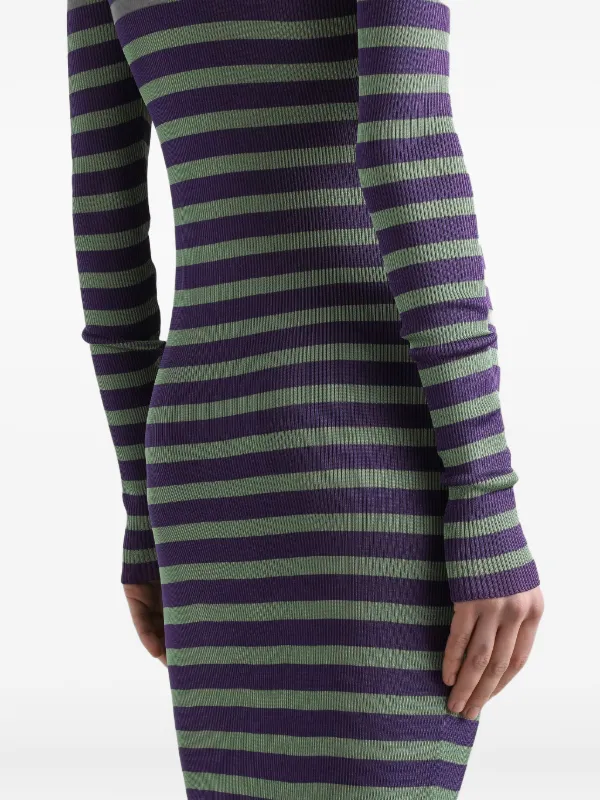 purple and green striped dress Dolce & Gabbana Viscose Cardigan new this week