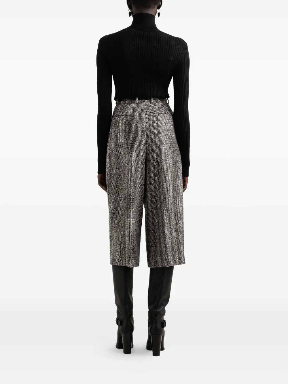 Dolce & Gabbana Geribbelde sweater Zwart