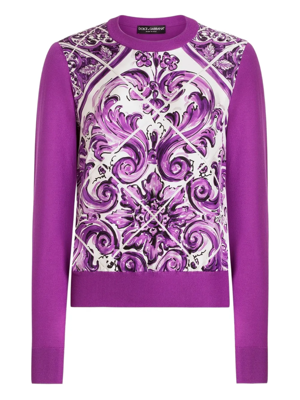 Dolce & Gabbana suéter de seda | morado | Image 1
