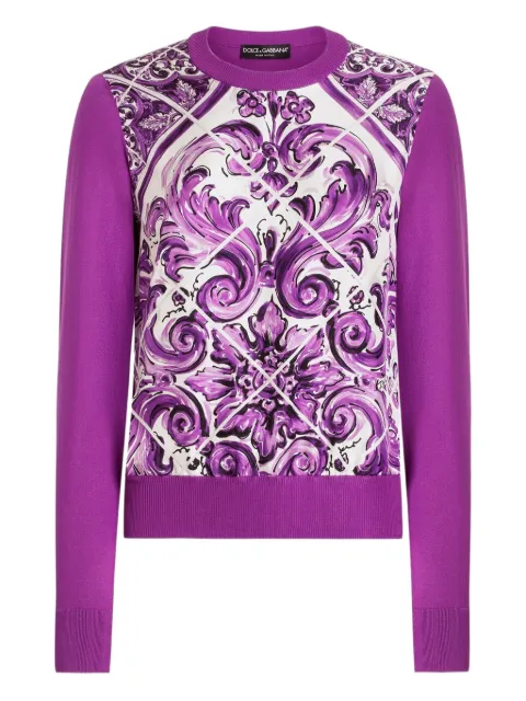 Dolce & Gabbana silk jumper