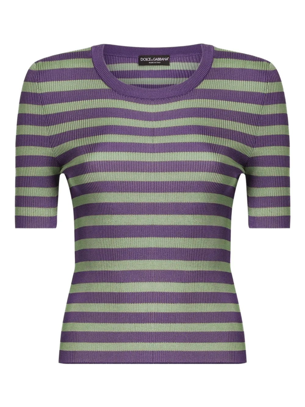 Dolce & Gabbana Gestreepte top Groen
