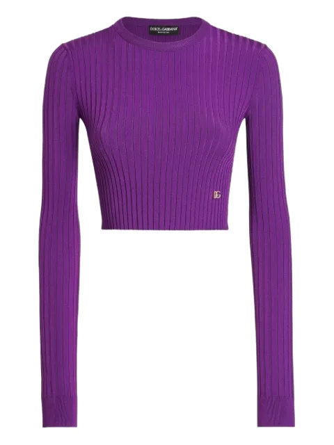 Dolce & Gabbana logo-plaque jumper 