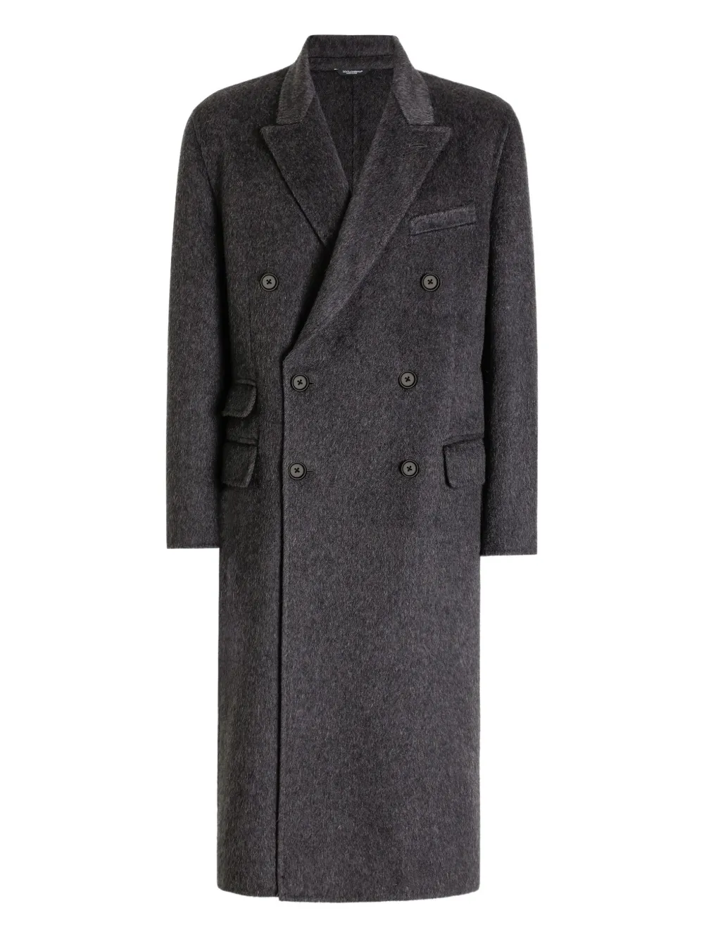 Dolce & Gabbana double-breasted wool coat Grijs