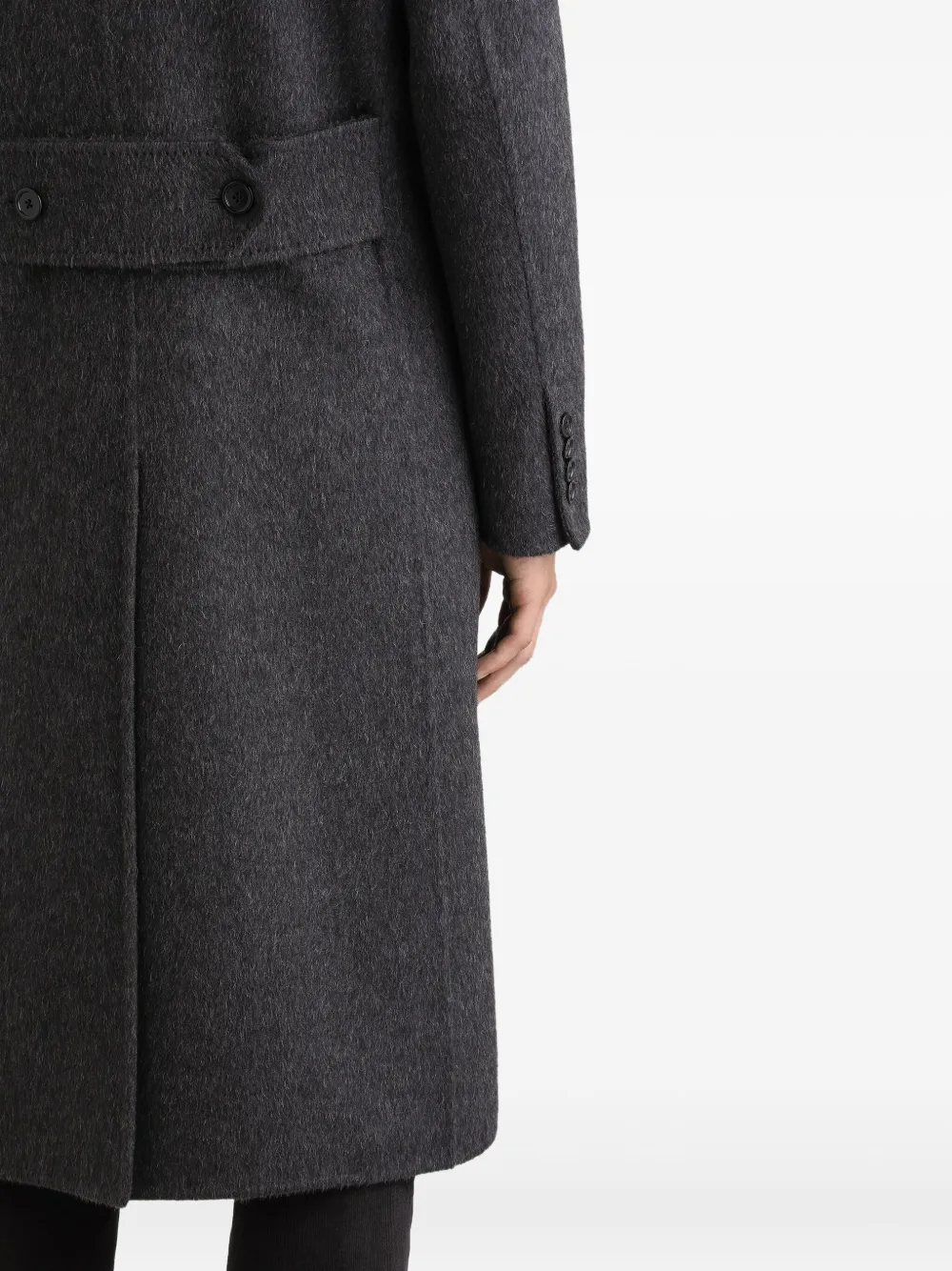 Dolce & Gabbana double-breasted wool coat Grijs
