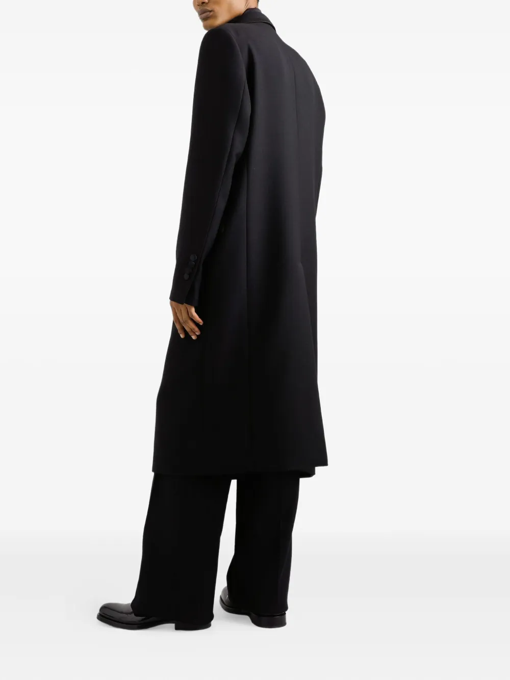 Dolce & Gabbana Unlined Double-breasted Coat In Multi