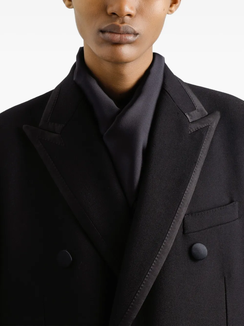 Dolce & Gabbana Unlined Double-breasted Coat In Multi