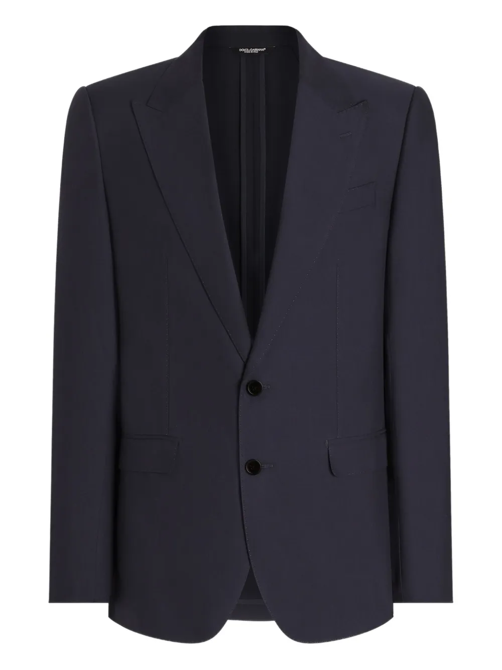 Dolce & Gabbana blazer à revers pointus | bleu | Image 1