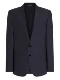 Dolce & Gabbana peak-lapel tailored blazer - Blue