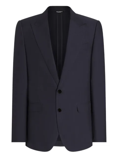 Dolce & Gabbana peak-lapel tailored blazer