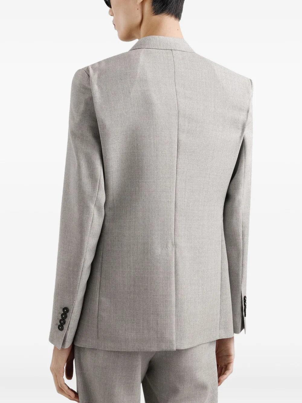 Dolce & Gabbana Jack met dubbele rij knopen Grijs