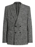 Dolce & Gabbana herringbone double-breasted blazer - Grey