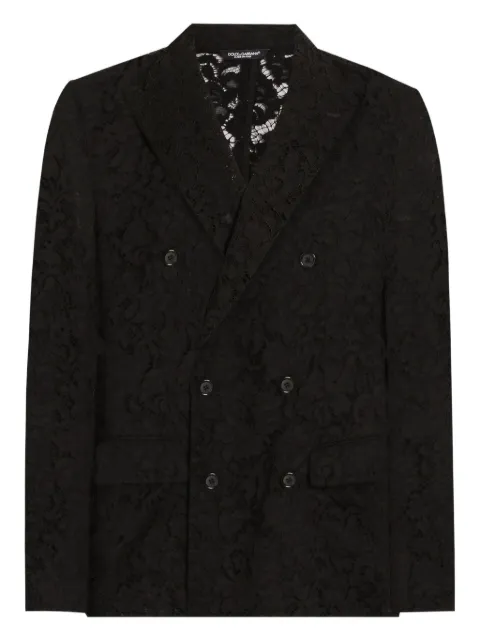 Dolce & Gabbana blazer Sicilia con doble botonadura