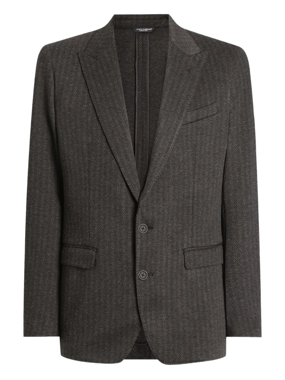 Dolce & Gabbana Blazer met krijtstreep Grijs