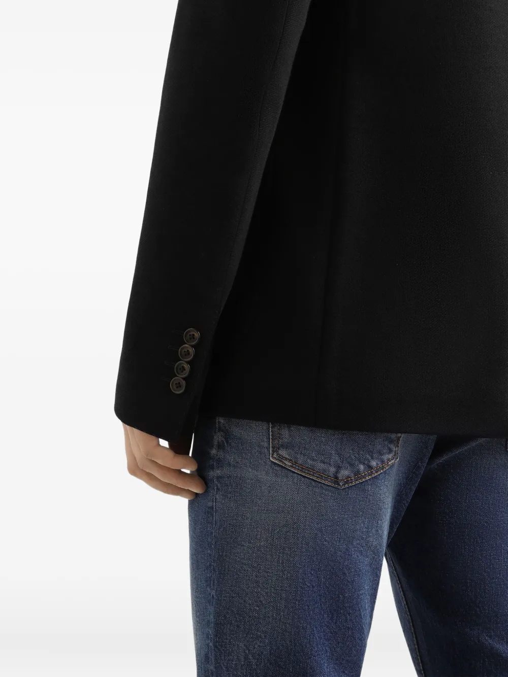 Dolce & Gabbana Blazer met dubbele rij knopen Blauw