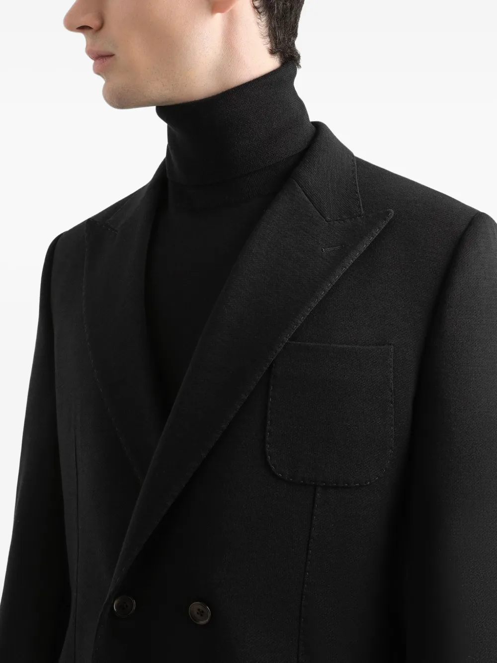 Dolce & Gabbana Blazer met dubbele rij knopen Blauw