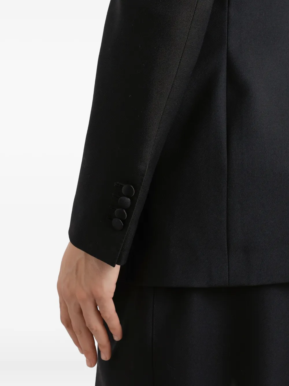 Dolce & Gabbana Denim jack Zwart