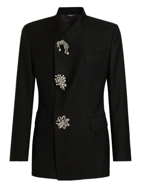 Dolce & Gabbana crystal-embellished jacket
