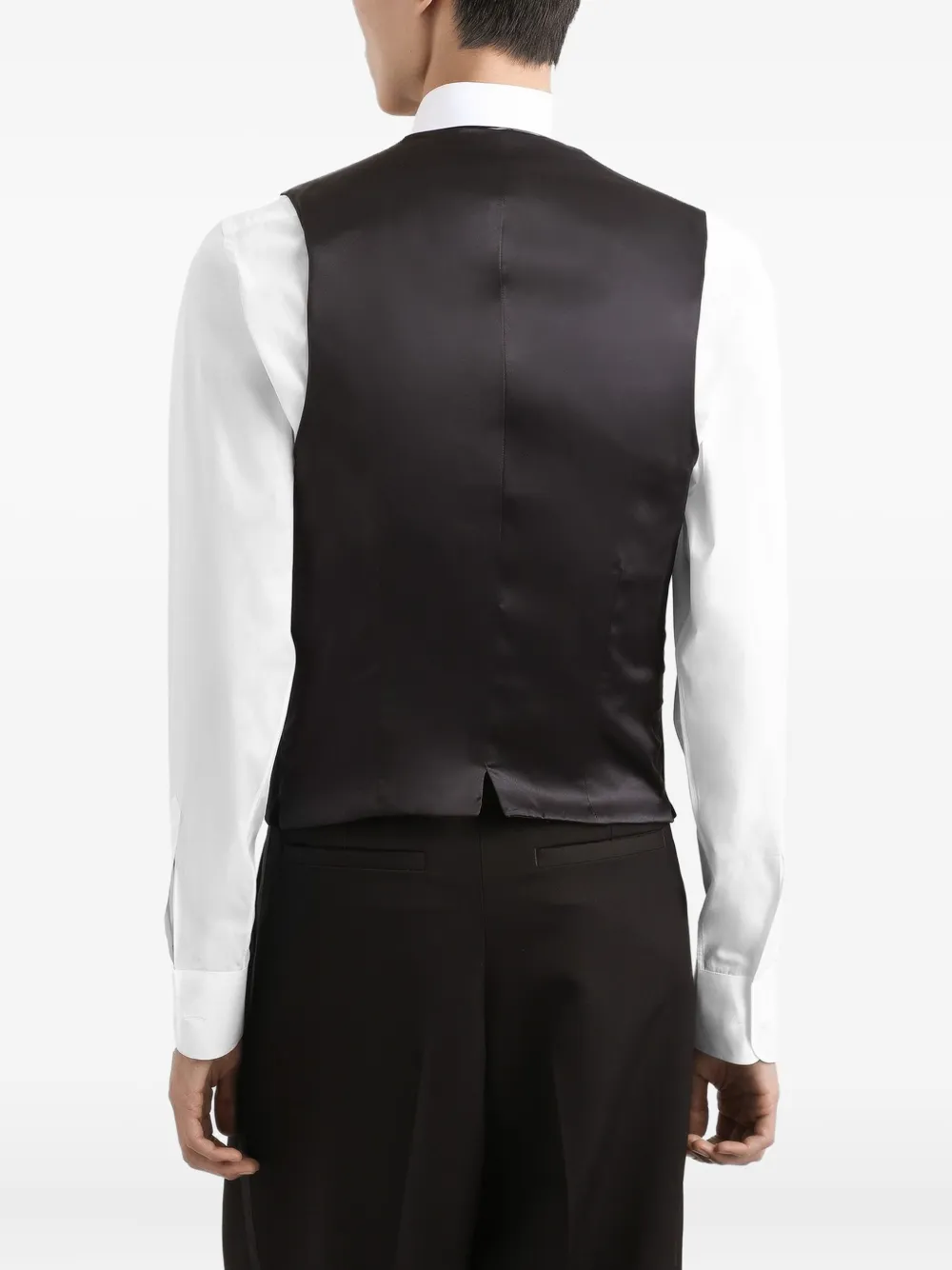 Dolce & Gabbana Gilet met vijf knopen Zwart